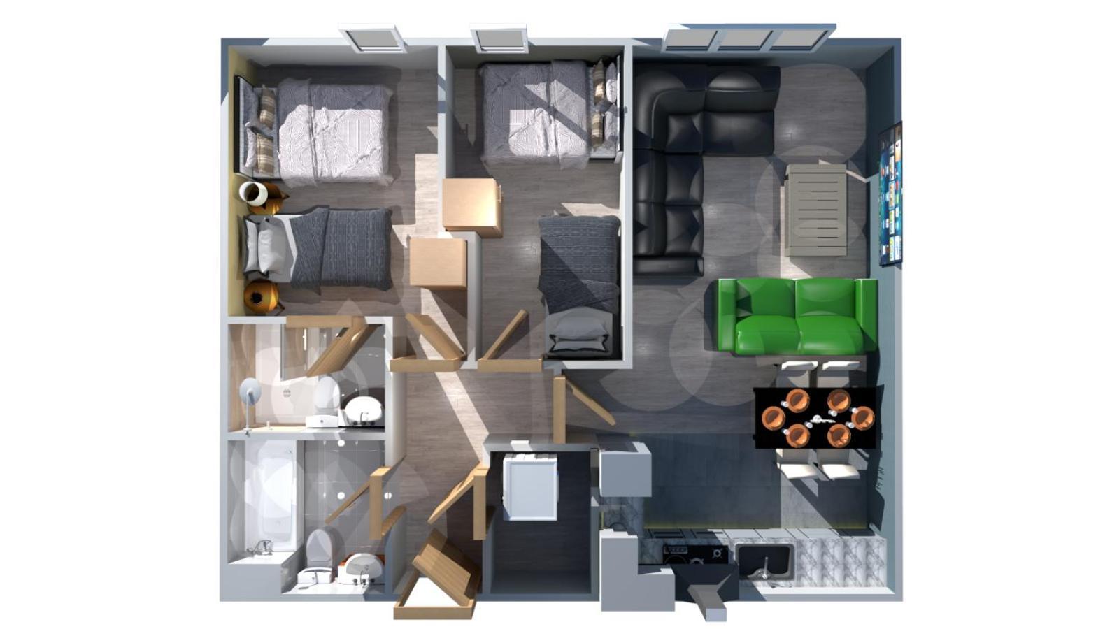 Sidemersey Livings- Convenient And Central 2-Bedroom Haven In L1 Ливърпул Екстериор снимка